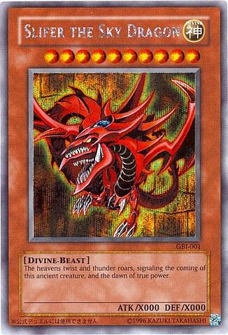 Slifer the Sky Dragon (Secret Rare) (GBI-001) (GBI)