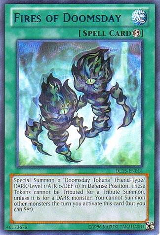 Fires of Doomsday (Blue) (DL15-EN014) (DL)