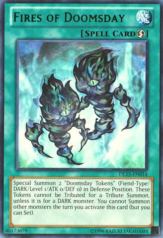 Fires of Doomsday (Green) (DL15-EN014) (DL)