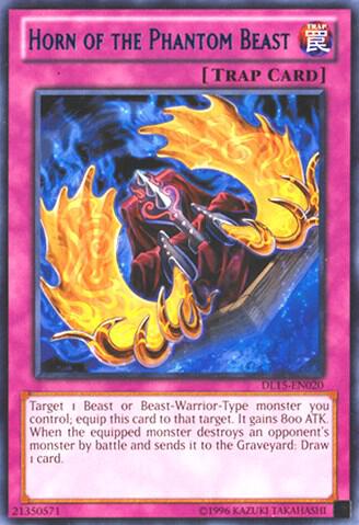 Horn of the Phantom Beast (Blue) (DL15-EN020) (DL)