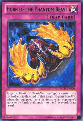 Horn of the Phantom Beast (Green) (DL15-EN020) (DL)
