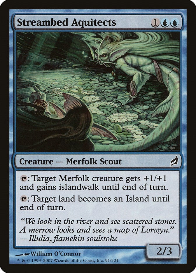 Image for Streambed Aquitects (91) (LRW) - Magic: The Gathering