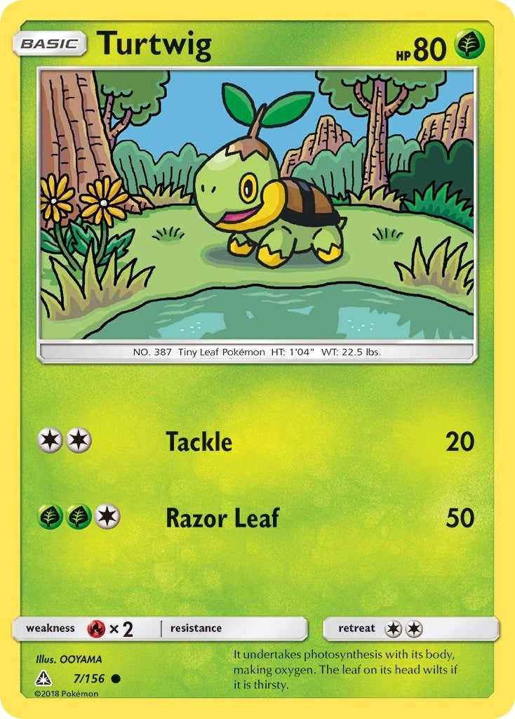 Turtwig (7) (7/156) (SM05)
