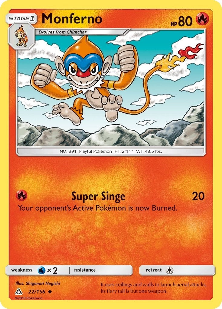 Monferno (22/156) (SM05)