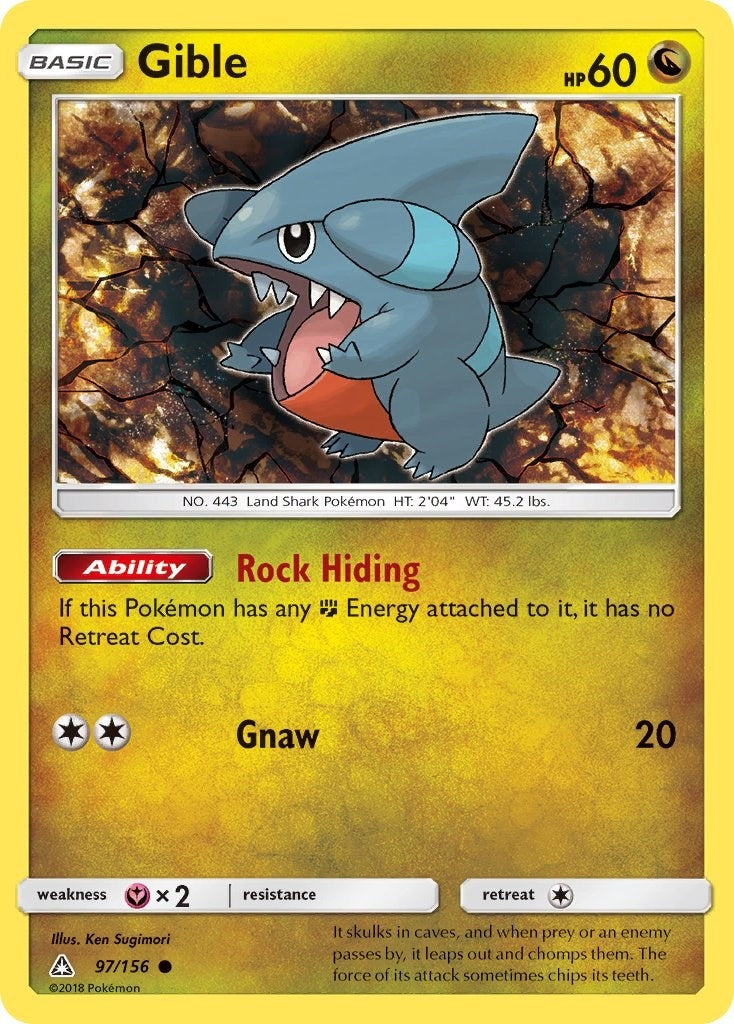 Gible (97) (97/156) (SM05)