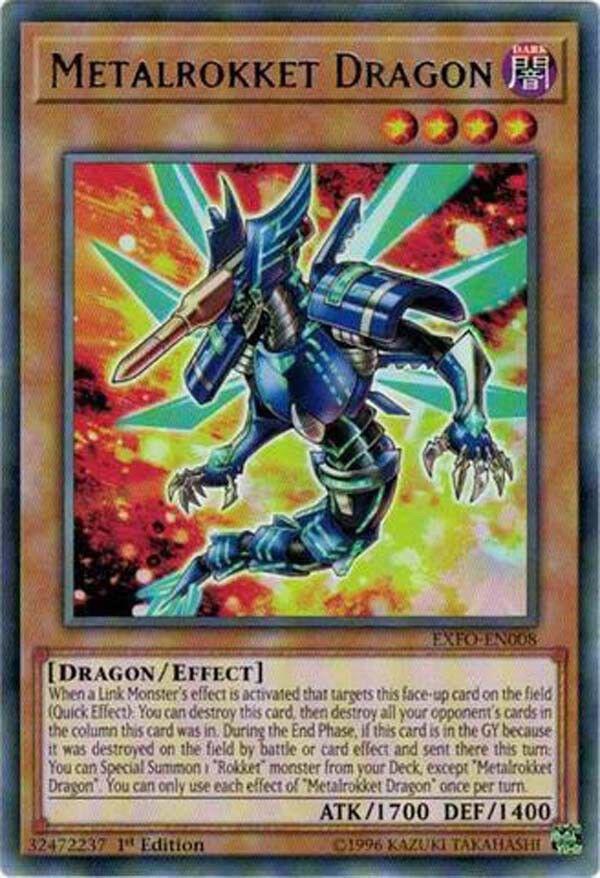 Metalrokket Dragon (EXFO-EN008) (EXFO)