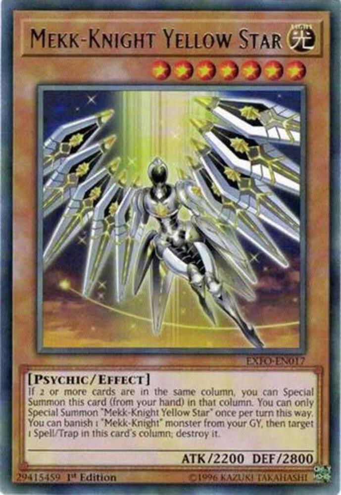 Mekk-Knight Yellow Star (EXFO-EN017) (EXFO)