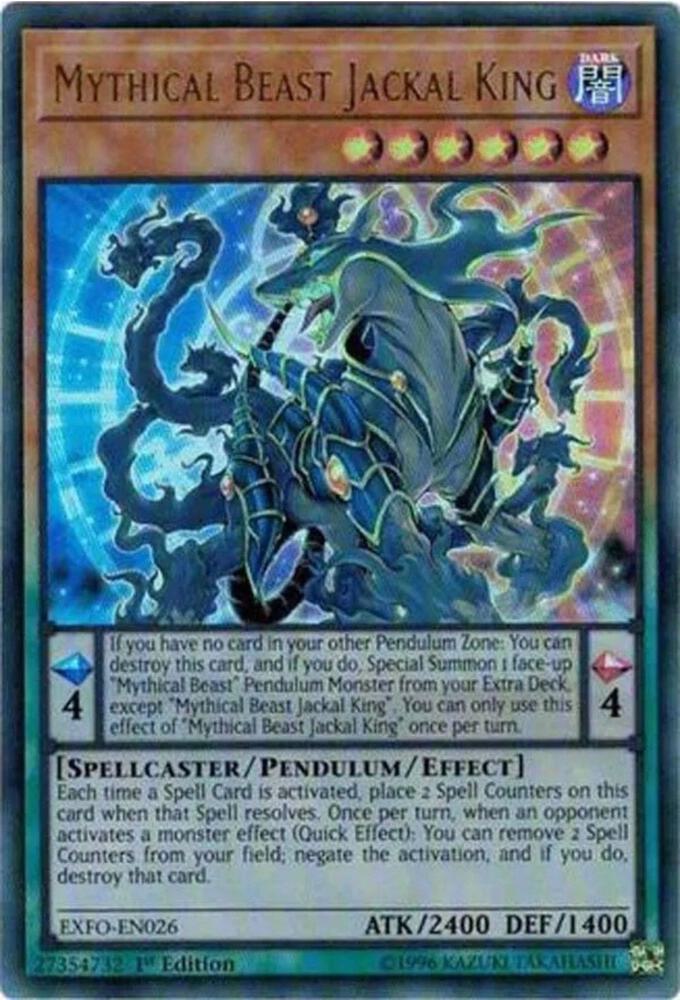 Mythical Beast Jackal King (EXFO-EN026) (EXFO)