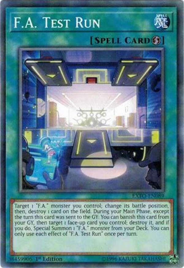 F.A. Test Run (EXFO-EN089) (EXFO)