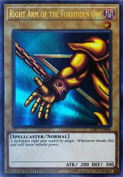 Right Arm of the Forbidden One (LART-EN006) (LART)