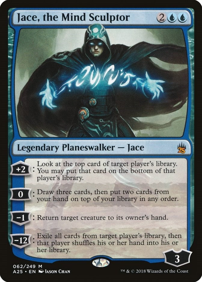 Image for Jace, the Mind Sculptor (62) (A25) - Magic: The Gathering