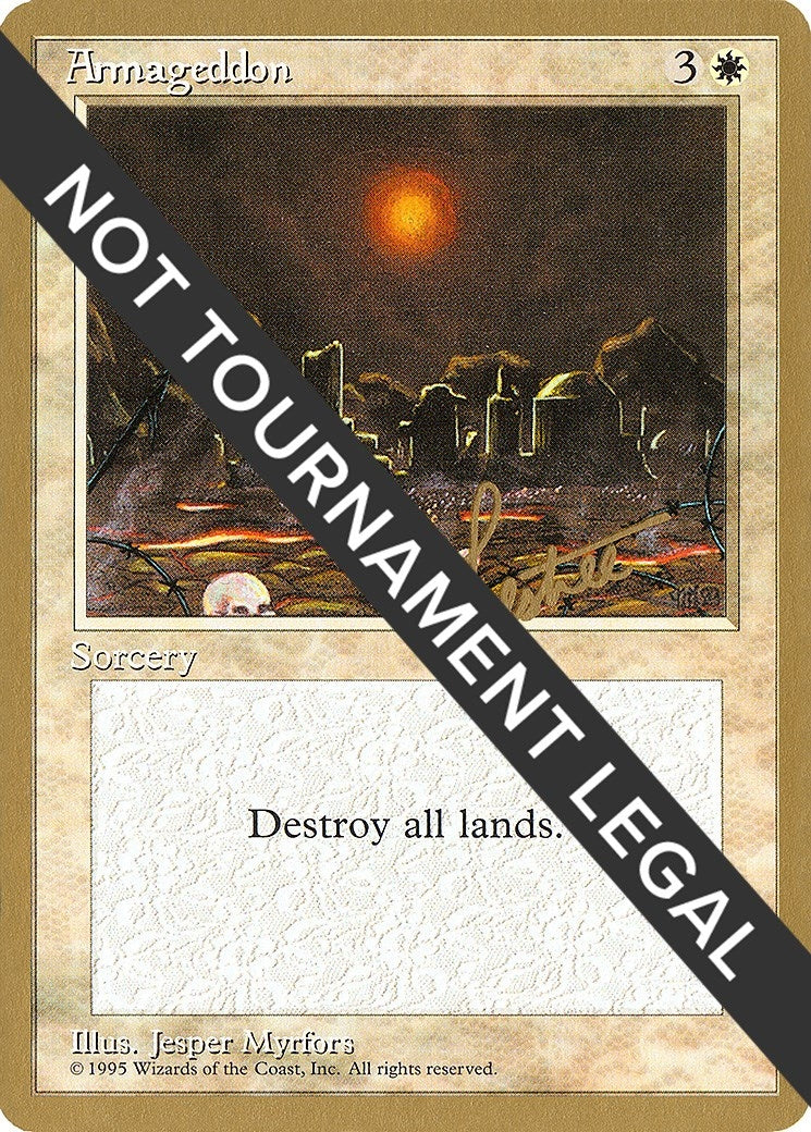 Image for Armageddon - 1996 Bertrand Lestree (4ED) (WCD) - Magic: The Gathering