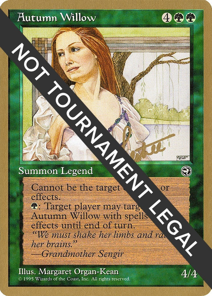 Image for Autumn Willow - 1996 Bertrand Lestree (HML) (WCD) - Magic: The Gathering