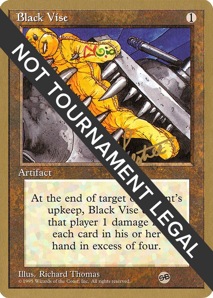 Image for Black Vise - 1996 Bertrand Lestree (4ED) (SB) (WCD) - Magic: The Gathering