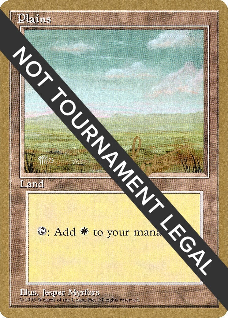 Image for Plains (C) - 1996 Bertrand Lestree (4ED) (WCD) - Magic: The Gathering