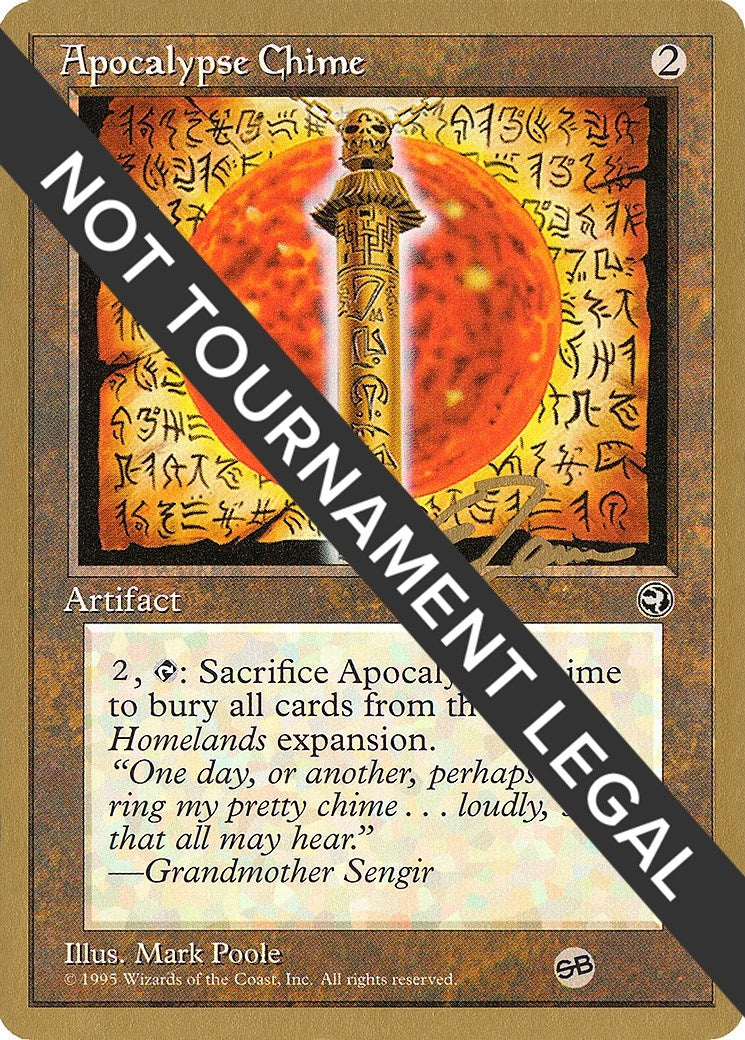 Apocalypse Chime - 1996 Eric Tam (HML) (SB) (WCD)