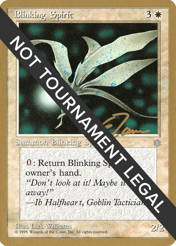 Image for Blinking Spirit - 1996 Eric Tam (ICE) (WCD) - Magic: The Gathering