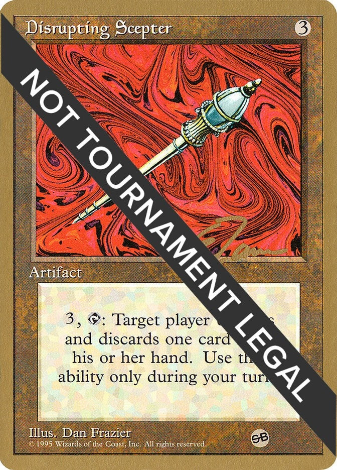 Image for Disrupting Scepter - 1996 Eric Tam (4ED) (SB) (WCD) - Magic: The Gathering