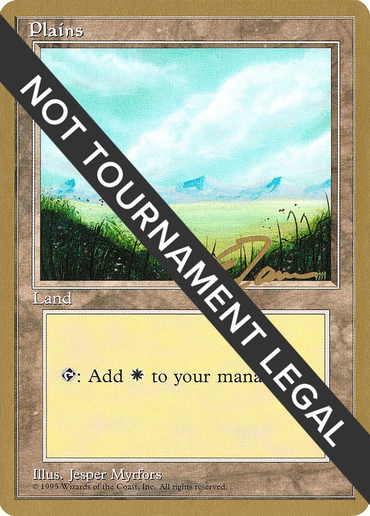 Image for Plains (A) - 1996 Eric Tam (4ED) (WCD) - Magic: The Gathering