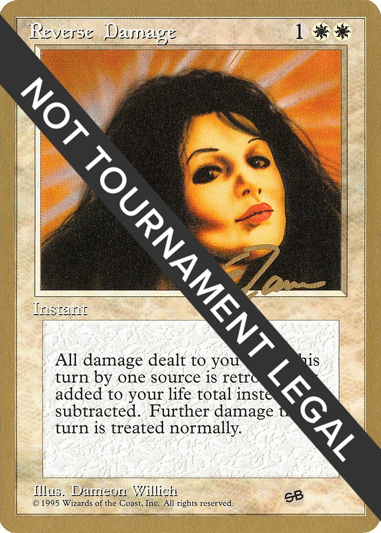 Image for Reverse Damage - 1996 Eric Tam (4ED) (SB) (WCD) - Magic: The Gathering