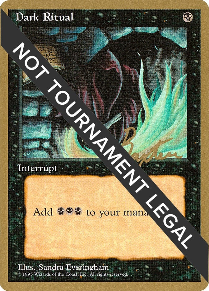 Image for Dark Ritual - 1996 George Baxter (4ED) (WCD) - Magic: The Gathering