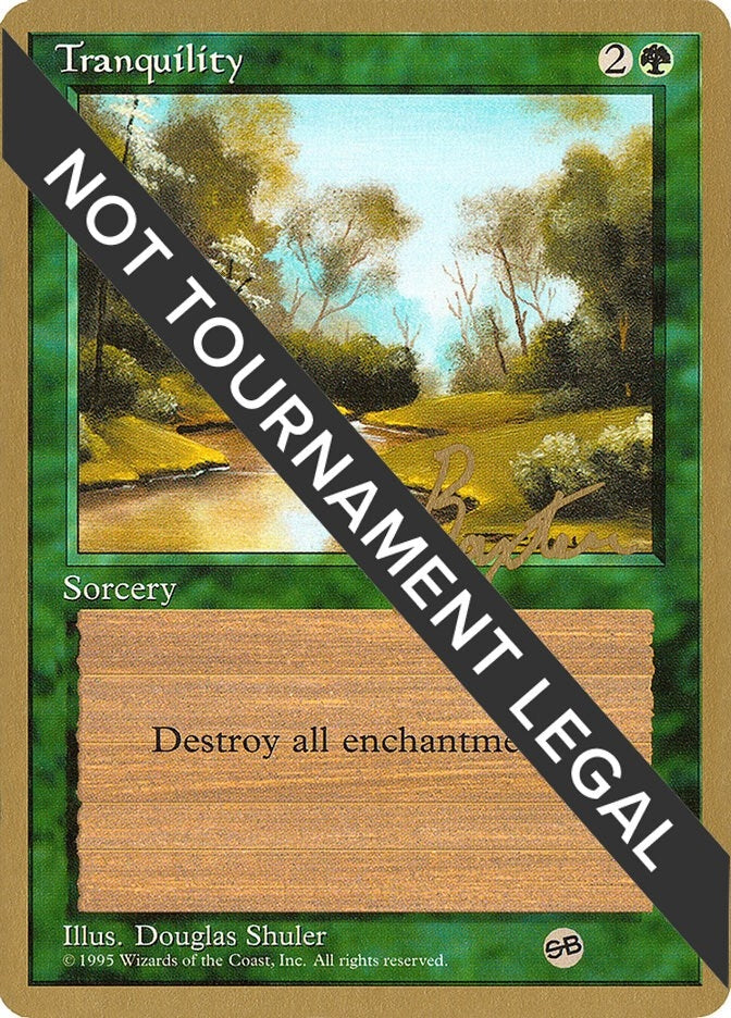 Image for Tranquility - 1996 George Baxter (4ED) (SB) (WCD) - Magic: The Gathering