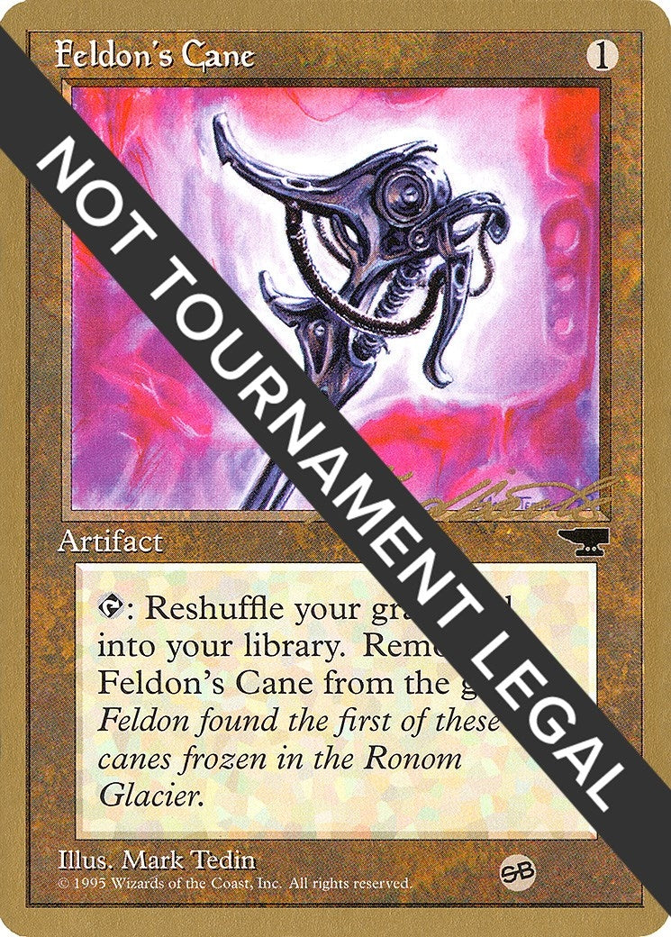 Image for Feldon's Cane - 1996 Leon Lindback (CHR) (SB) (WCD) - Magic: The Gathering