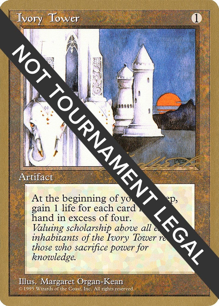 Image for Ivory Tower - 1996 Leon Lindback (4ED) (WCD) - Magic: The Gathering