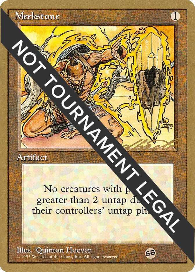 Image for Meekstone - 1996 Leon Lindback (4ED) (SB) (WCD) - Magic: The Gathering