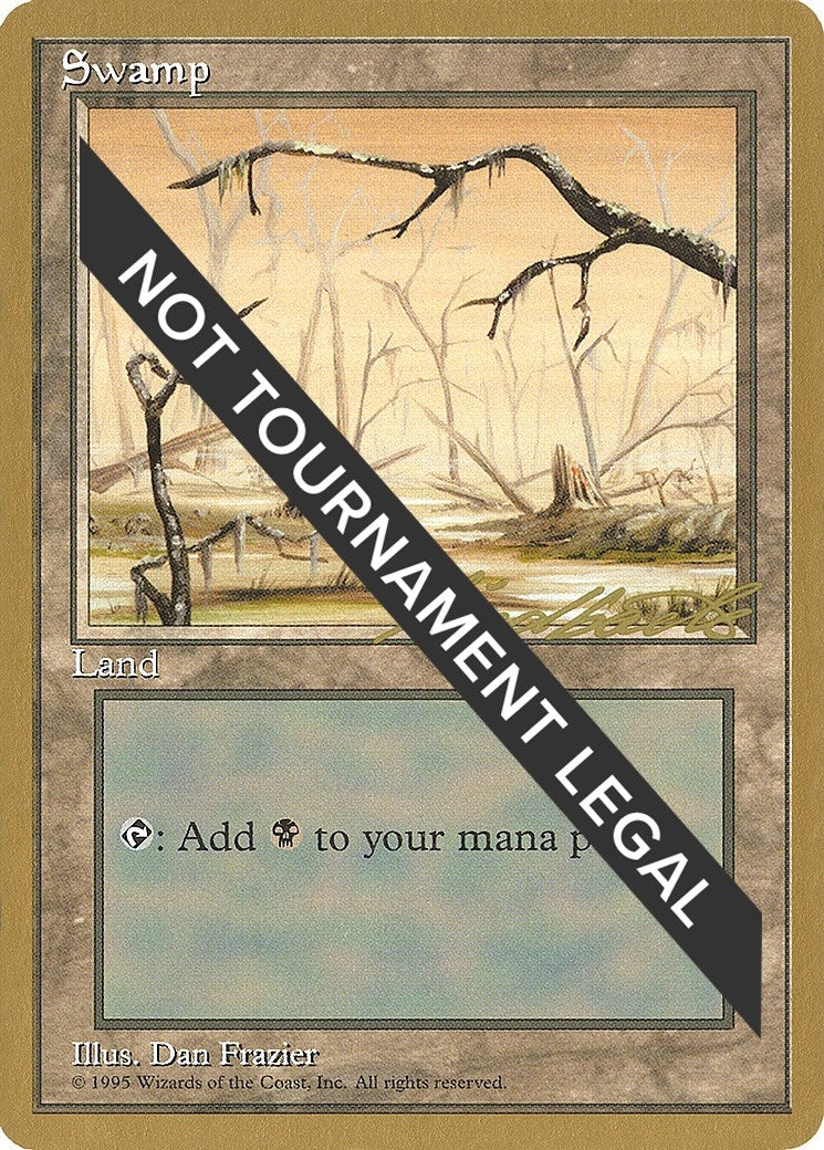 Image for Swamp (B) - 1996 Leon Lindback (4ED) (WCD) - Magic: The Gathering