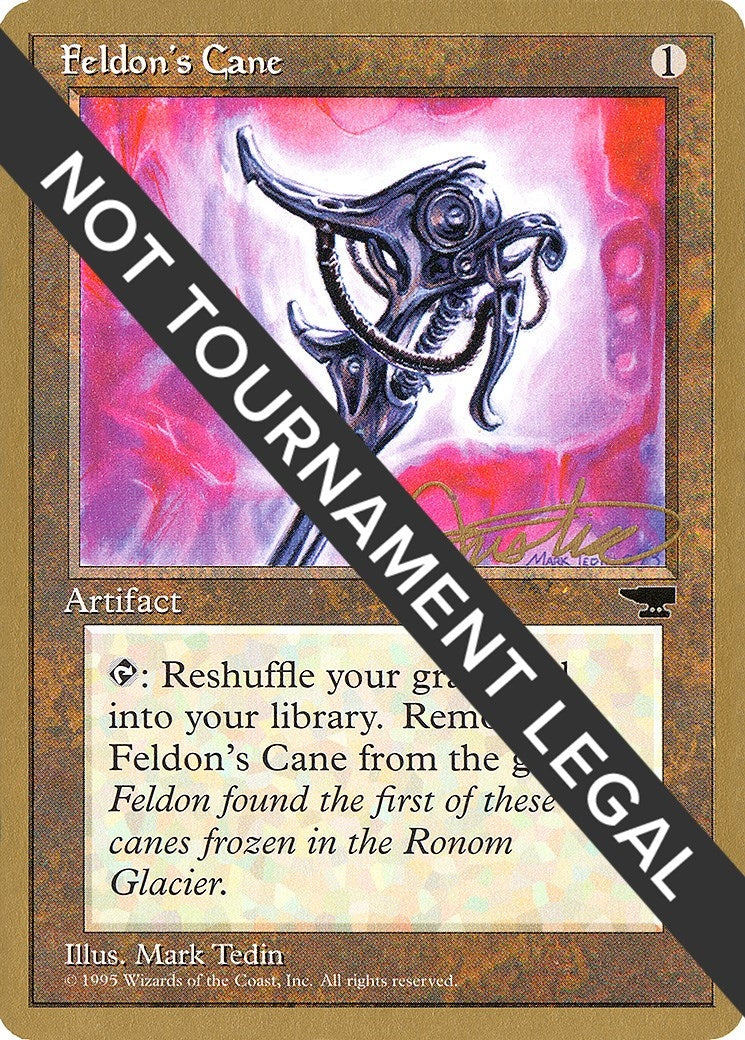 Image for Feldon's Cane - 1996 Mark Justice (CHR) (WCD) - Magic: The Gathering