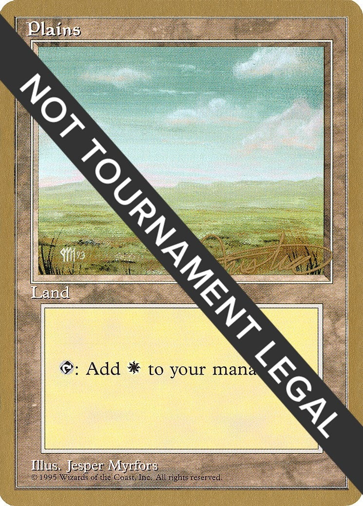 Image for Plains (C) - 1996 Mark Justice (4ED) (WCD) - Magic: The Gathering