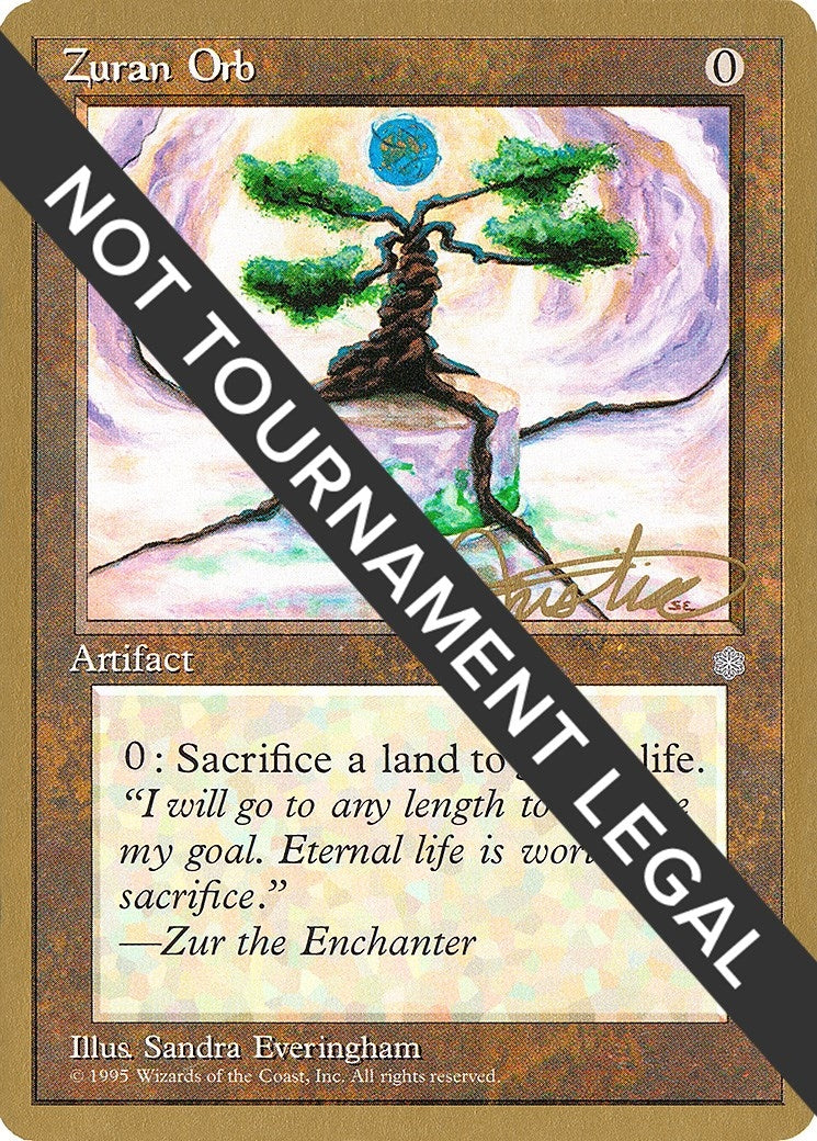 Image for Zuran Orb - 1996 Mark Justice (ICE) (WCD) - Magic: The Gathering