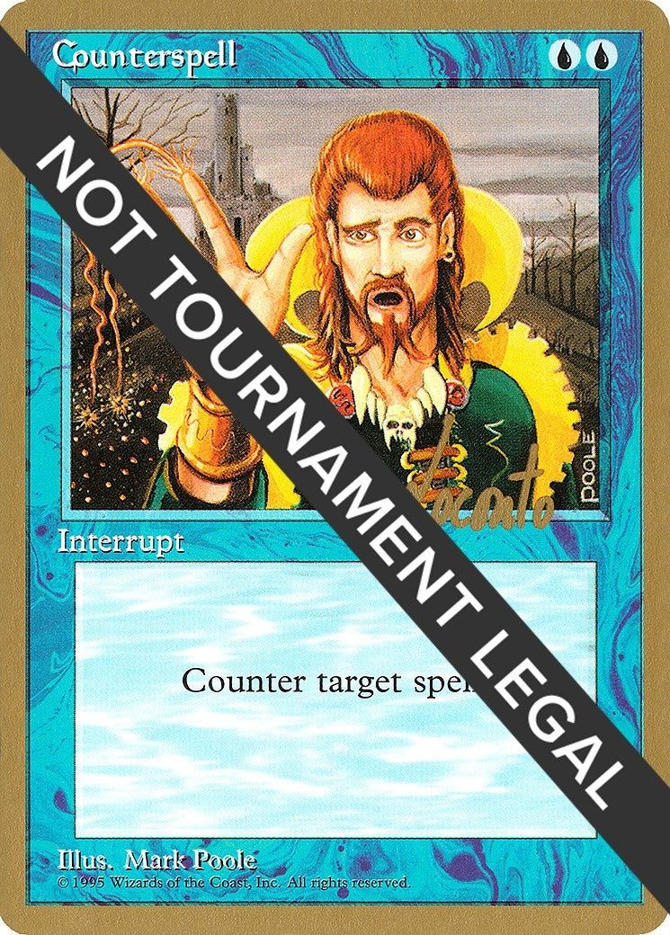 Image for Counterspell - 1996 Michael Loconto (4ED) (WCD) - Magic: The Gathering