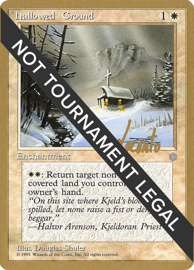 Image for Hallowed Ground - 1996 Michael Loconto (ICE) (WCD) - Magic: The Gathering