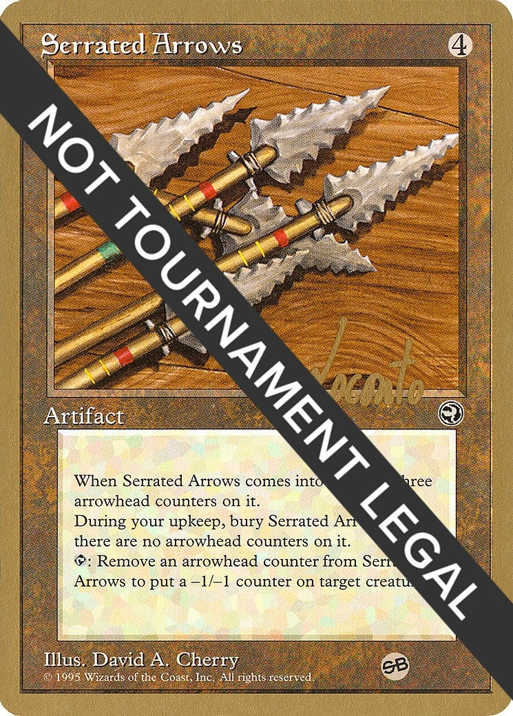Image for Serrated Arrows - 1996 Michael Loconto (HML) (SB) (WCD) - Magic: The Gathering