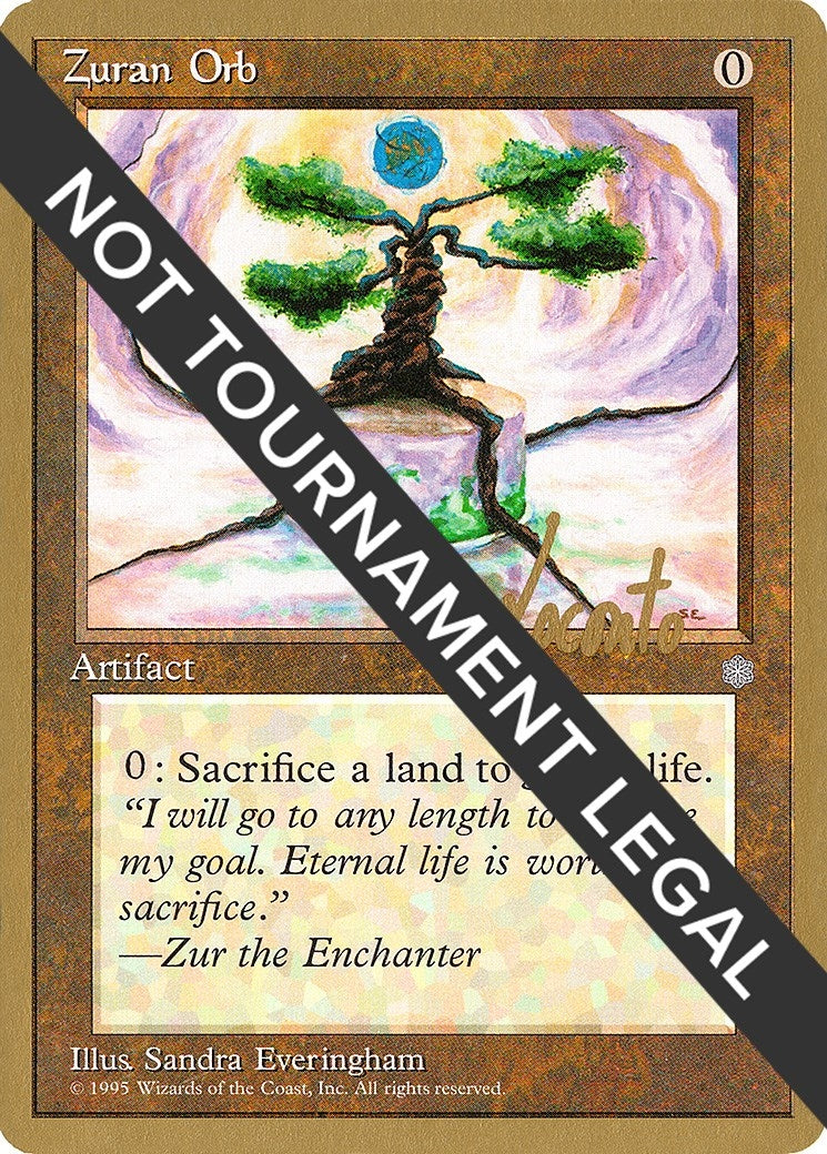 Image for Zuran Orb - 1996 Michael Loconto (ICE) (WCD) - Magic: The Gathering