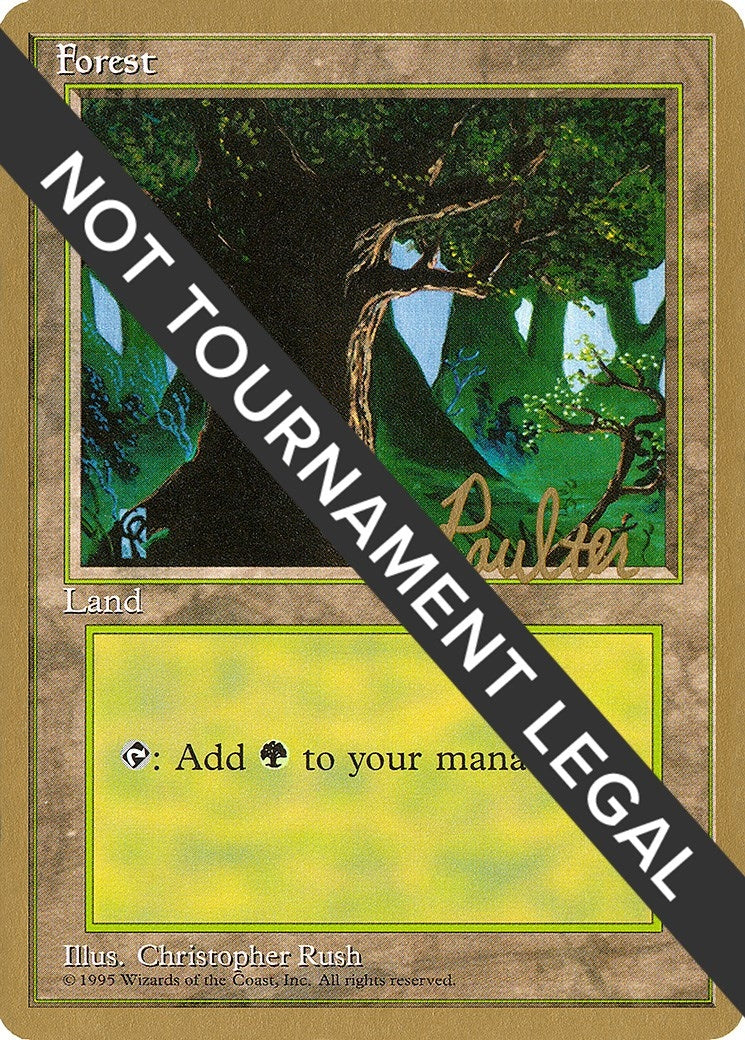 Image for Forest (C) - 1996 Preston Poulter (4ED) (WCD) - Magic: The Gathering