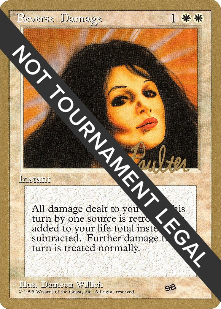 Image for Reverse Damage - 1996 Preston Poulter (4ED) (SB) (WCD) - Magic: The Gathering