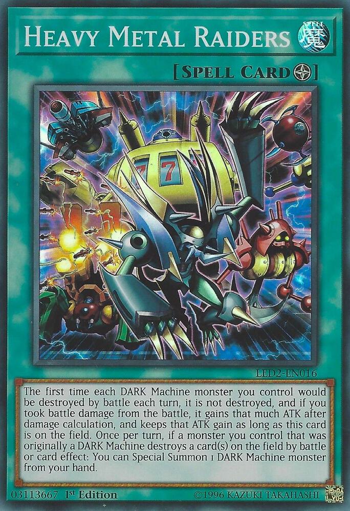 Heavy Metal Raiders (LED2-EN016) (LDAM)