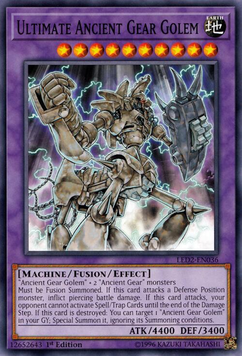 Ultimate Ancient Gear Golem (LED2-EN036) (LDAM)