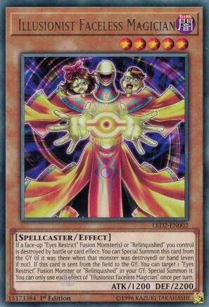 Illusionist Faceless Magician (LED2-EN002) (LDAM)