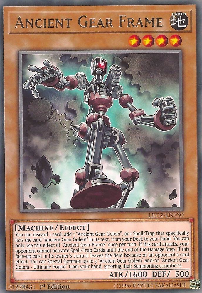 Ancient Gear Frame (LED2-EN030) (LDAM)