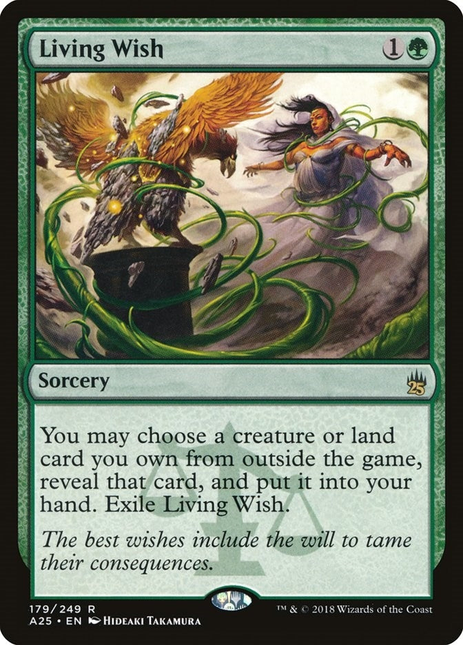 Image for Living Wish (179) (A25) - Magic: The Gathering