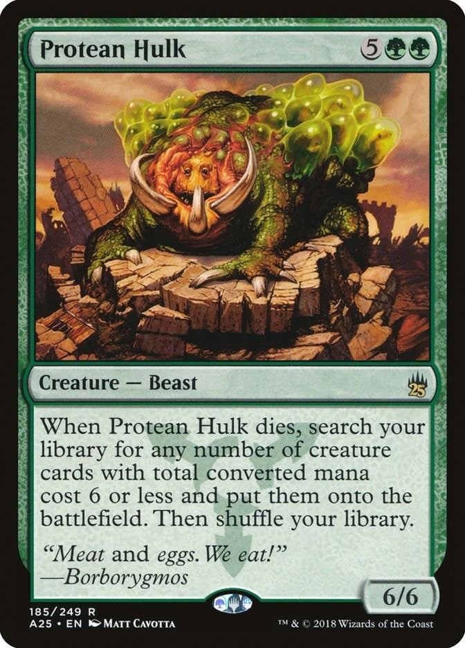 Image for Protean Hulk (185) (A25) - Magic: The Gathering