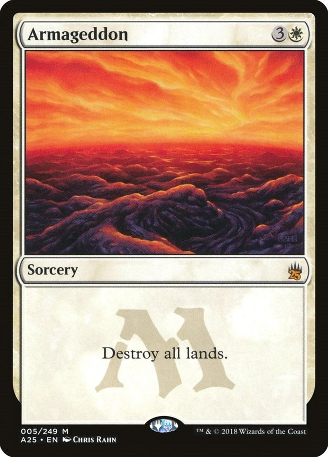 Image for Armageddon (5) (A25) - Magic: The Gathering