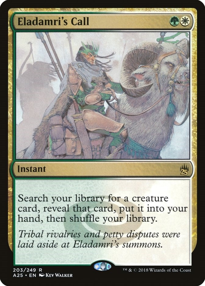 Image for Eladamri's Call (203) (A25) - Magic: The Gathering