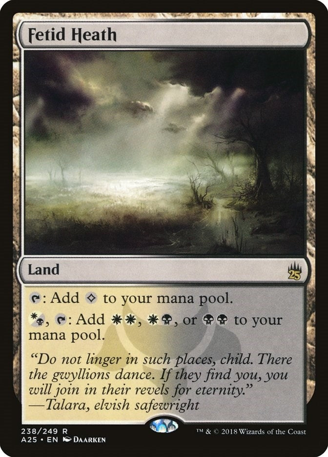 Image for Fetid Heath (238) (A25) - Magic: The Gathering