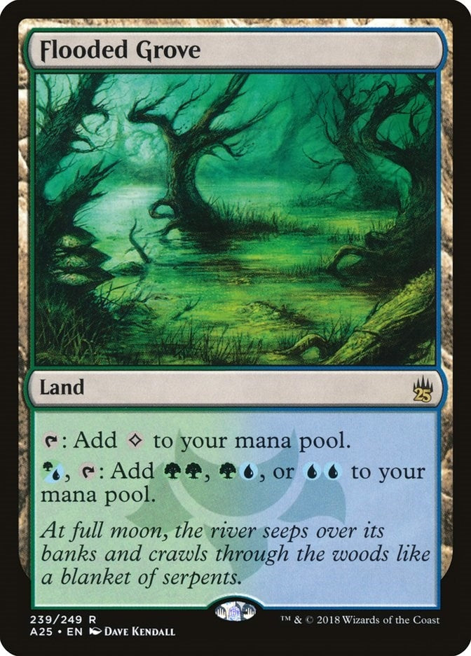 Image for Flooded Grove (239) (A25) - Magic: The Gathering