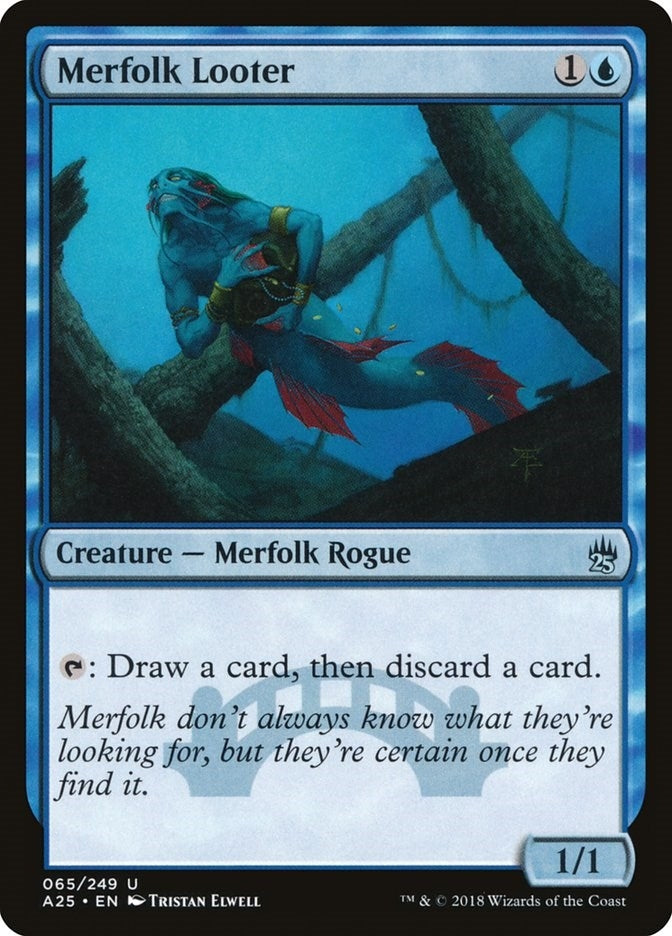 Image for Merfolk Looter (65) (A25) - Magic: The Gathering